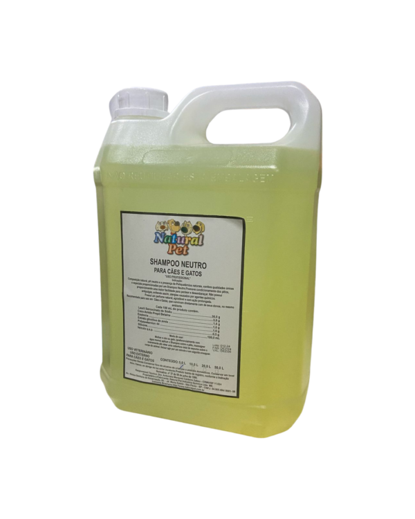 SHAMPOO PET  NEUTRO - NATURAL PET 5L